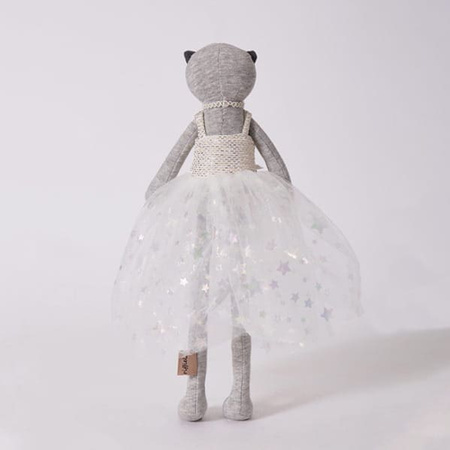 Lalka Baletnica Kotek Maskotka Przytulanka Ballerina 38cm