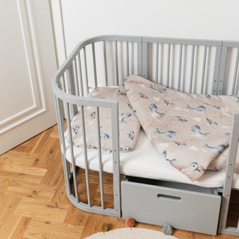 Bambusowa kołdra dziecięca Wieloryby różne rozmiary