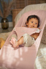 BABYBJORN - leżaczek BLISS Woven, Petal Quilt, Zgaszony róż