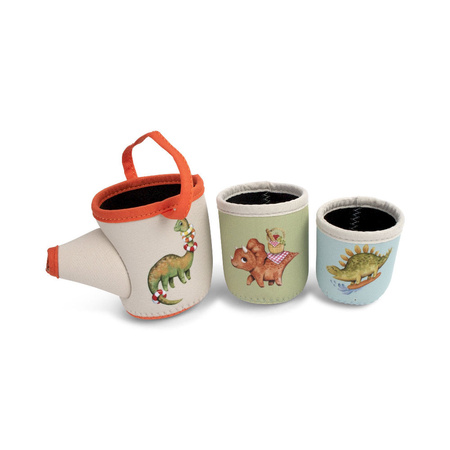 Filibabba Neoprenowe zabawki do kąpieli Dinos Kubeczki