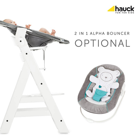 hauck krzesełko Alpha+ white