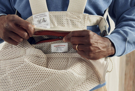 BABYBJORN - nosidełko Harmony 3D Mesh, Kremowy