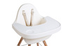 Childhome Tacka ABS do krzesełka Evolu 2 + mata silikonowa White