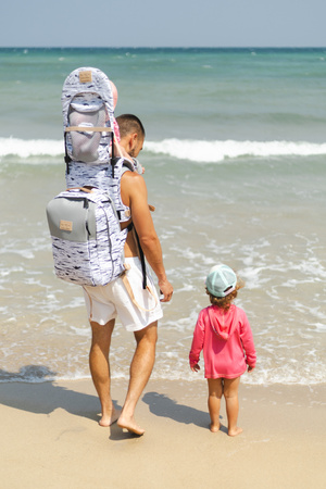 MiniMeis - Plecak rodzica HERO G5, Birch