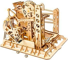 ROBOTIME Drewniane Puzzle 3D - Tor Do Wyścigu Kulek LG503