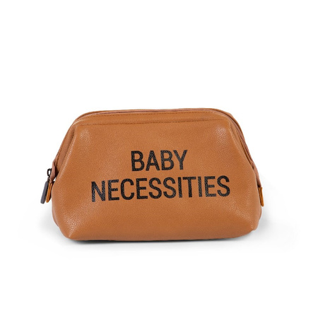 Childhome Kosmetyczka Baby Necessities Brązowa