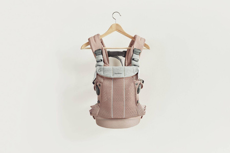 BABYBJORN - nosidełko Harmony 3D Mesh, Zgaszony Róż