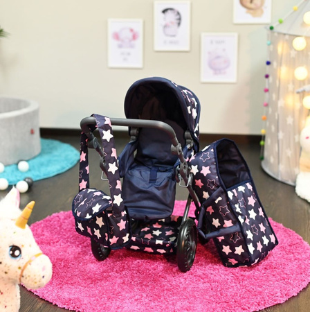 Wózek dla lalek 3w1 Ruby Knorr Toys 63143