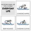 hauck przewijak Change N Clean Light Blue