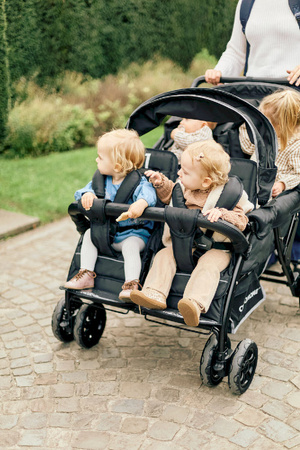 Childhome Wózek czteroosobowy Quadruple