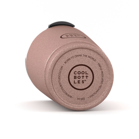 Cool Bottles Kubek termiczny 330 ml Metallic Rose