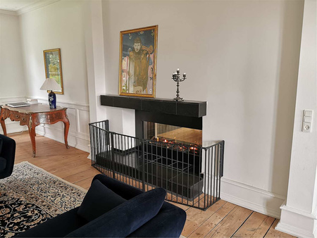 Baby Dan - Osłona kominka Flex XL, czarny