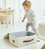 Childhome Walizka dziecięca Mini Traveller Teddy bear White