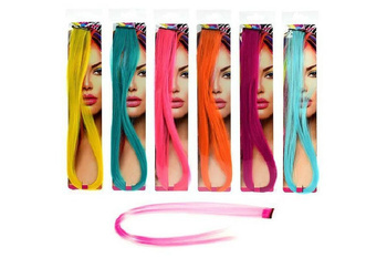 Toi-Toys Fluorescencyjne przedłużenie włosów 50 cm