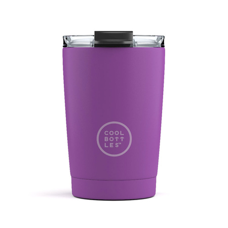 Cool Bottles Kubek termiczny 330 ml Vivid Violet