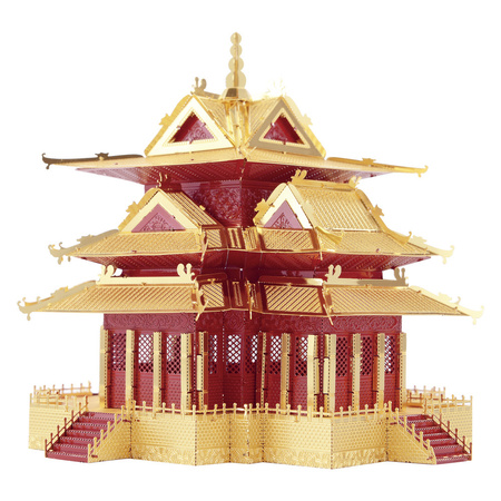 Piececool Puzzle Metalowe Model 3D - Strażnica Zakazanego Miasta