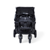 Childhome Wózek trzyosobowy Triplet Black