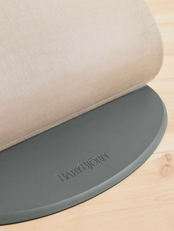 BABYBJORN - leżaczek BLISS Woven, Piaskowoszary