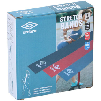 UMBRO Zestaw 3 gum, taśm do ćwiczeń stretch band