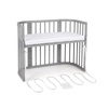 Łóżeczko 5w1 z opcją kołyski szare