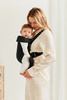 BABYBJORN MINI Woven – nosidełko, Czarny