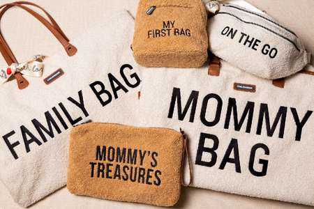 Childhome Torba Mommy Bag Teddy Bear White