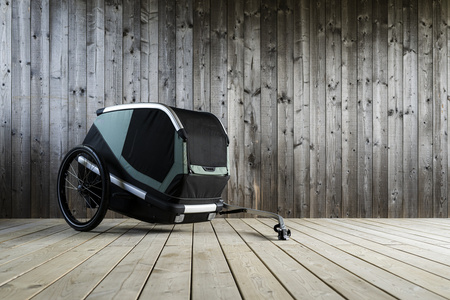 Przyczepka rowerowa dla psa - Thule Bexey M do 35 kg - Haze green