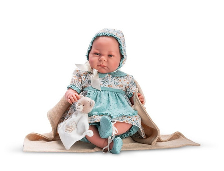 Lalka Isabella Reborn z kocykiem Asi 0467500
