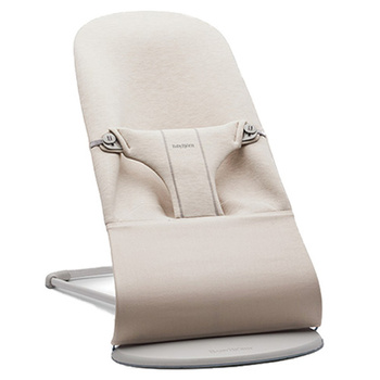 BABYBJORN - leżaczek BLISS 3D Jersey - Jasny Beż