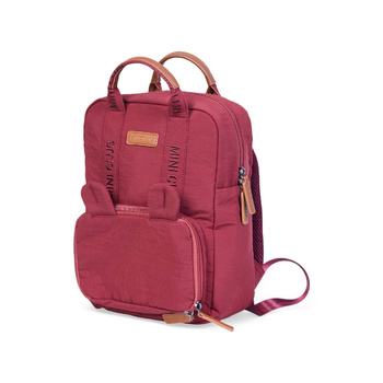 Childhome Plecak dziecięcy Mini Club Signature Urban Burgundy