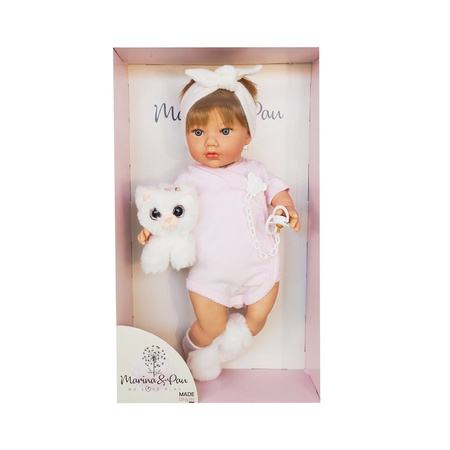 Lalka Alina Kawaii z maskotką Marina & Pau 1159