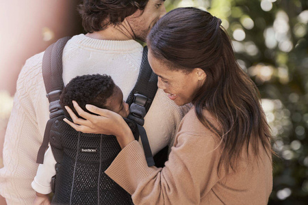 BABYBJORN - nosidełko Harmony 3D Mesh, Czarny