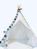 Namiot Tipi biały do zabawy dla dziecka