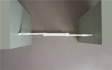 Baby Dan - Bramka ochronna Flexi Fit, metalowa, biała