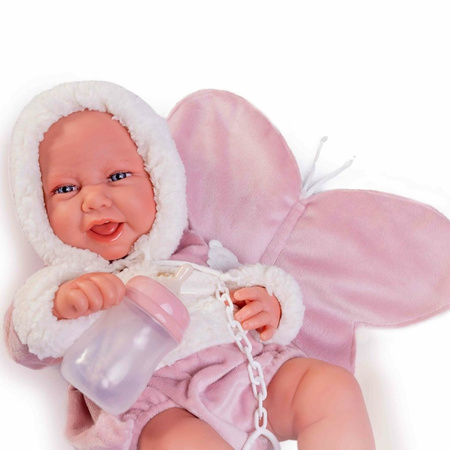 Lalka Carla z butelką i kocykiem Antonio Juan 50395