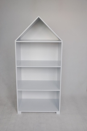 Różowy funkcjonalny regał do pokoju dziecka z serii Miasto