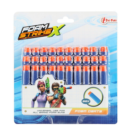 Toi-Toys FOAM STRIKEX strzałki piankowe – 30 szt.