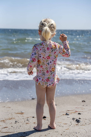 Filibabba Kostium UV Vilje (3-4 l) Ocean Blossom