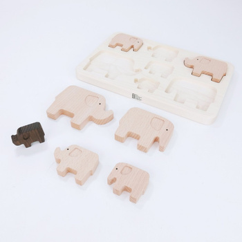 Elephant puzzle - sorter słonie