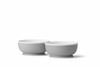 BABYBJORN - zestaw miseczek, 2 szt. - Light Grey