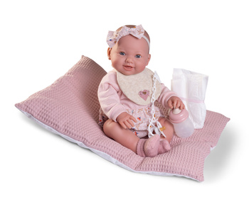 Lalka Mia siusiająca z poduszką Antonio Juan 50414