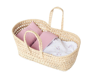 Kosz Mojżesza dla lalki z pościelą Antonio Juan 92316