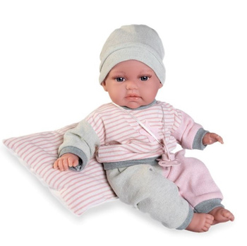 Lalka Toneta Baby gaworząca z poduszką Antonio Juan 70331