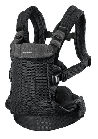 BABYBJORN - nosidełko Harmony 3D Mesh, Czarny