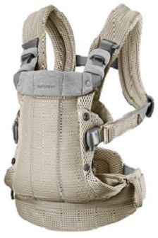 BABYBJORN - nosidełko Harmony 3D Mesh, Szary Beż