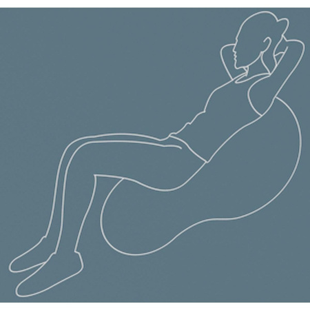 Umbro piłka fitness owalna peanut 50 cm