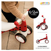 hauck rowerek 1st Ride Three - Ladybug - Red