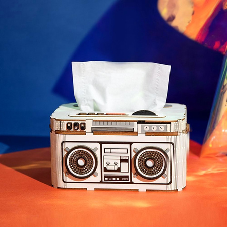 ROBOTIME Drewniany Dozownik Do Składania Radio