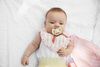 Elodie Details - Kocyk Soft Cotton Blanket - Embroidery Anglaise