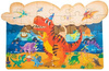 ROBOTIME Puzzle Drewniane Kolorowanka Dinozaury